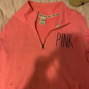 Pink pull over